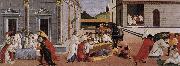 Nobilo St. Maas three miracles Sandro Botticelli